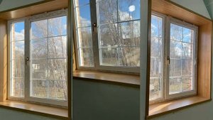 Откосы из шпона Дуба.