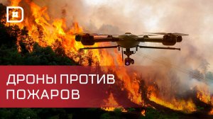 Дроны в борьбе с лесными пожарами