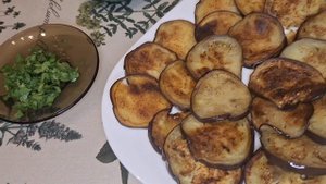 Закуска из баклажан.