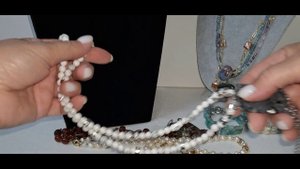 Осенняя коллекция. Украшения из натуральных камней - жемчуг, апатит, флюорит, сердолик...