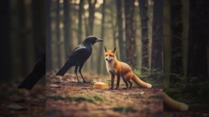 Иван Крылов — Ворона и лисица_ Басня