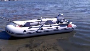 Лодка RUSH 3300 и мотор SHARMAX 3.5