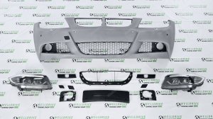 Бампер передний в сборе BMW 3 E90 дорест М-пакет с фарами