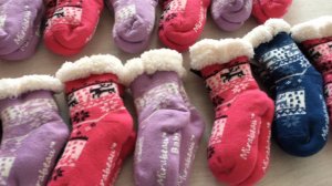 стд82. Носки детские зима сток