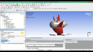 7 Совмещенный прочностной расчет осевого вентилятора (ANSYS CFX - Static Structural)