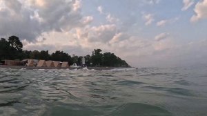 Пляж на рассвете