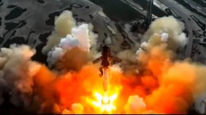 27.08.2025 Запуск ракеты с кораблем Starship
