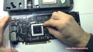 Замена термопасты на жидкий металл на видеокарте. Инструкция, тесты.