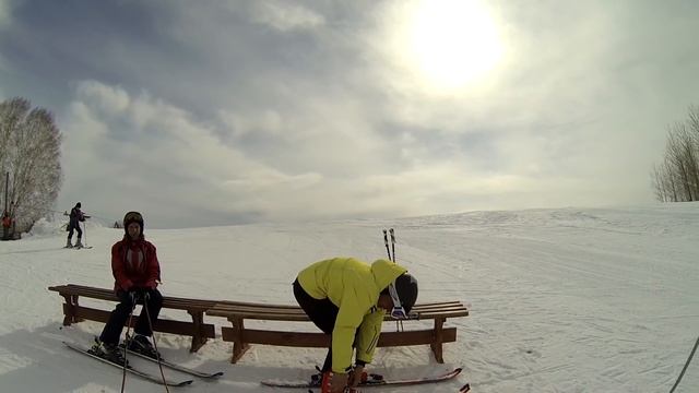 Давегор.  25 марта.  Встречи на склоне. Продолжение