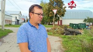 Не надо делать свалку у мусорных контейнеров!