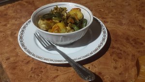 Овощное ассорти с зелеными помидорами  04.09.2025