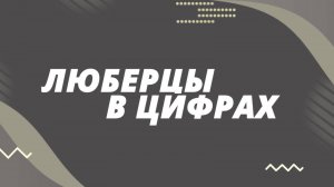 Люберцы в цифрах. Строительство