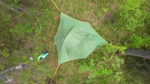 Эксклюзивные палатки на деревьях в парке SkyCamp