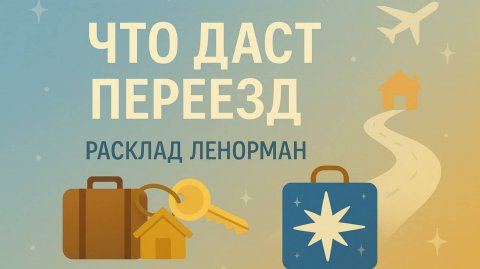 ЧТО ДАСТ ПЕРЕЕЗД? Расклад Ленорман