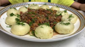 Это блюдо должен попробовать каждый! ПАМПУШКИ с МЯСНОЙ ПОДЛИВОЙ
