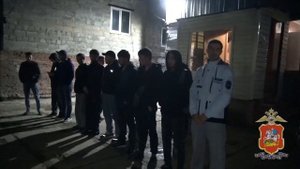 В городском округе Химки подмосковные полицейские в ходе рейда выявили 39 нелегальных мигрантов