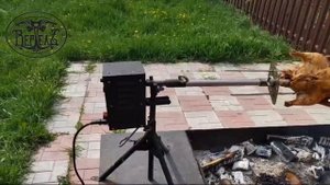 Жареные утки🦆на автоматическом электро-вертеле