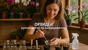 Как вырастить ОРХИДЕИ из СЕМЯН шаг за шагом 🌸