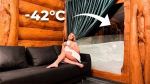 НЕВЕРОЯТНАЯ Кедровая Баня 70м2 в ГОРАХ I Деревянные Терема