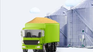 Схема работы комплекса хранения зерна