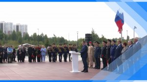 04.09.2025   Состоялась торжественная церемония «Земля Памяти. С полей сражений — к Вечному огню»