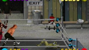 WWF In Your House PC MS-DOS - Goldust playthrough for the World Heavyweight Title