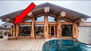 БАНЯ С ОГРОМНЫМ ДИАМЕТРОМ И ДВУМЯ ПАРИЛКАМИ! Деревянные терема