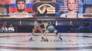 PWL 9. ВБ. До 61 кг. Муслим Мехтиханов (Россия) - Дайлен Кунц (США)
