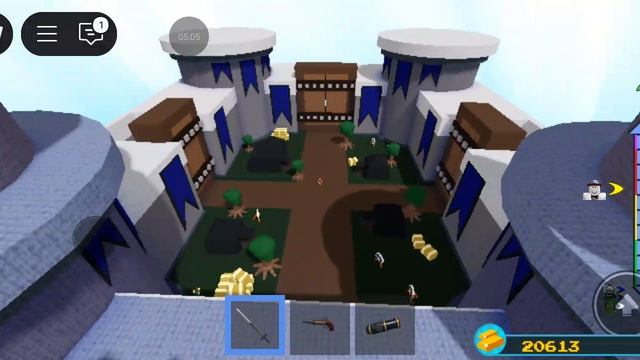 Как получить улучшенное оружия в построй корабль и найди сокровище.