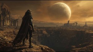 Echoes in the Lunar Dust🌙🔍2-Hour Cosmic Desolation Ambience ｜ Cyborg Exploration Soundscape