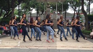 Женский международный флешмоб в Мексике!