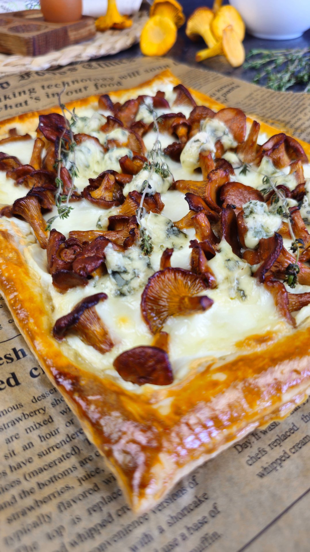 Пирог с лисичками смотреть онлайн