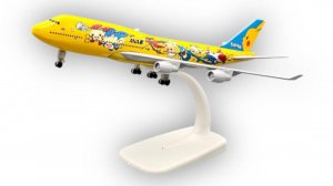 Модель самолета Boeing 747 ANA «Pokemon Jet» - 20 см (с шасси)