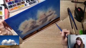 Белое облако. Мастер-класс Дарьи Куцаевой