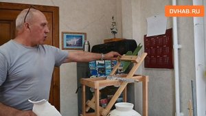 По осколкам истории: реставрационную мастерскую посетили корреспонденты DVHAB