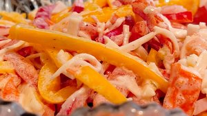 ОЧЕНЬ ВКУСНЫЙ И КРАСИВЫЙ ОСЕННИЙ САЛАТ