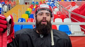 Защитник ХК «Спартак» Егор Зайцев перед стартом сезона 2025/2026.