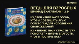 Веды для взрослых. Щримад-Бхагаватам 1.2.24