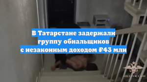 В Татарстане задержали группу обнальщиков с незаконным доходом ₽43 млн