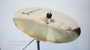 Thunder Earth - 19" crash, 1674g от Symrna Cymbals