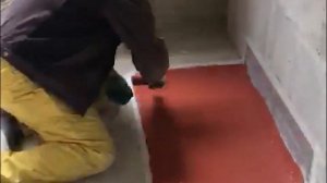 Нанесение системы мастичной гидроизоляции ГИПЕРДЕСМО® ТРИБУНЫ