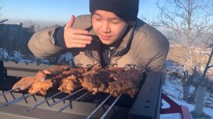 ШАШЛЫК из ГОВЯЖЬЕГО ЯЗЫКА на МАНГАЛЕ! ДЕЛИКАТЕС