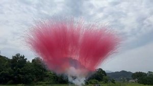 FPS612 50s FAN Red With Crackling,Salute