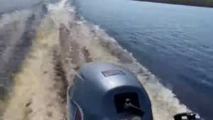 Mikatsu MF30FHS 4х-тактный лодочный мотор, ЛОДКА ПВХ STORMLINE ADVENTURE EXTRA 360! На реке обь.