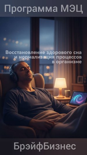 Восстановление здорового сна и нормализация процессов в организме. Программа МЭЦ. БрэйфБизнес