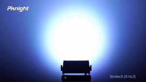 🎨 Pknight 12×18W RGBWA+UV LED Wash Light | Беспроводной DMX Прожектор с Аккумулятором | Влагозащита