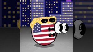 Trump is angry   #countryballs    #usa   #funny   #china   #russia   #iran   #india