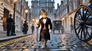 Кошки в исторических костюмах