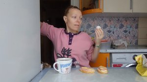 МУКБАНГ завтракаю как обычно 🤩✨️ бутерброды слоеные