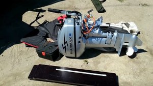 Мой комплект для рыбалки,лодка Флагман 350нд⧸НД и мотор SHARMAX 9,9